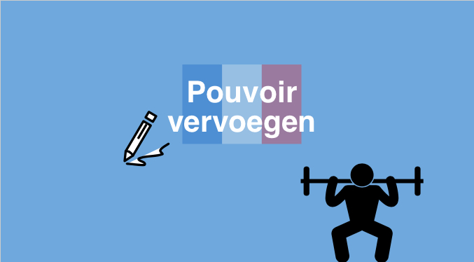 Pouvoir en vouloir vervoegen