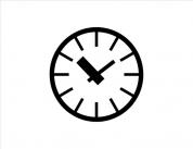 the clock in Spanish