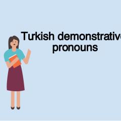 Turkish demonstrative pronouns | coLanguage
