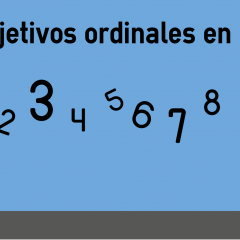 Numeros Ordinales En Ingles Ordinal Numbers Colanguage