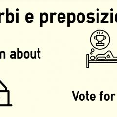 Verbi E Preposizioni In Inglese Colanguage